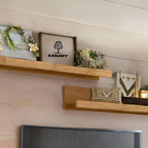 Riiuli komplekt tammepuidust 90 cm Raro 25