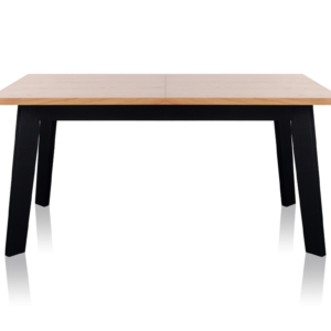 Pikendatav söögilaud AFRO mustade jalgadega