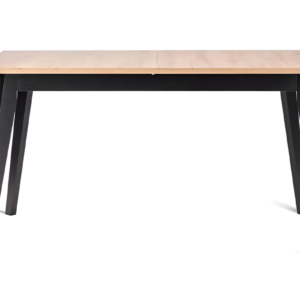 Pikendatav söögilaud AFRO mustade jalgadega