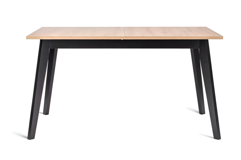 Pikendatav söögilaud AFRO mustade jalgadega