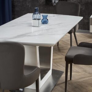 5905248100329_11 BLANCO pikendustabel, värv: valge marmor - valge