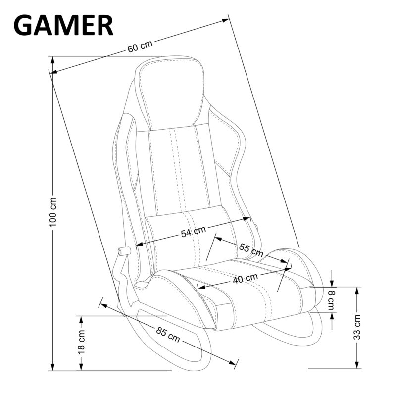 GAMER tool, must/ punane