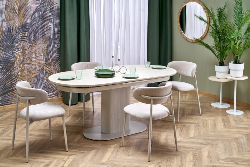 5905248139497_1 FALONE pikendustabel, värv: travertiin / kašmiir