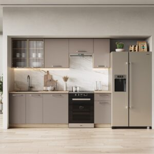 ALICANTE 240 köögikomplekt, beež, cremona tammes