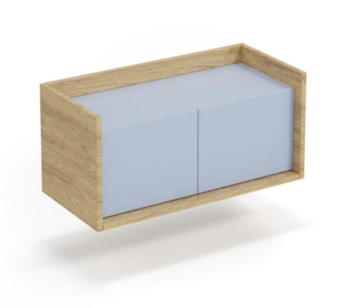 Kapp MOBRIX 2D madal, hikora tamm / helesinine