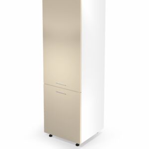 5905248105454_1 VENTO DL-60/214 kõrge kaubanduse kapp, värv: valge / beež