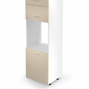VENTO DP-60/214 kõrge kaubakapp, värv: valge / beež