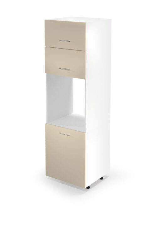 VENTO DP-60/214 kõrge kaubakapp, värv: valge / beež