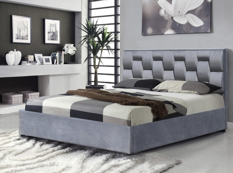 5905248109469_1 Voodi ANABELLA 160x200, pesukastiga
