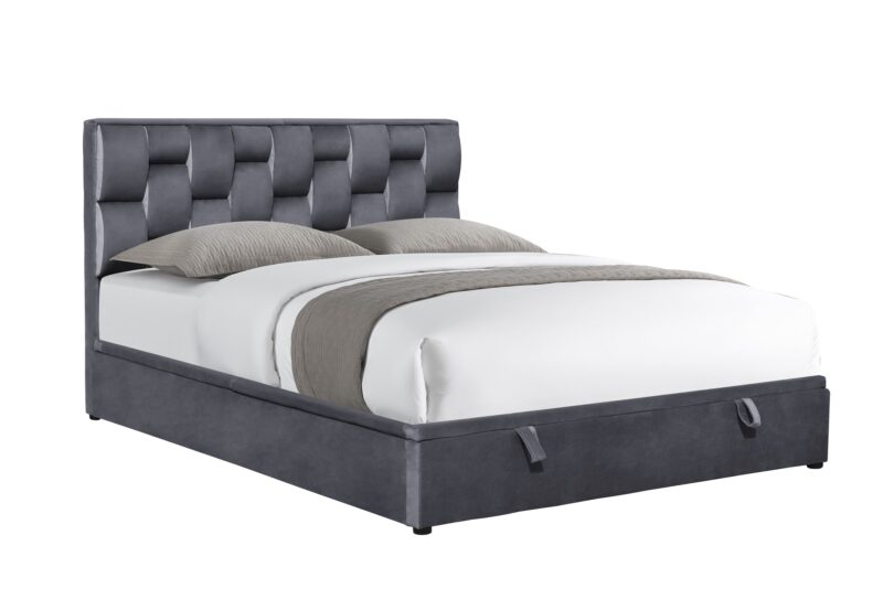 5905248109469_3 Voodi ANABELLA 160x200, pesukastiga