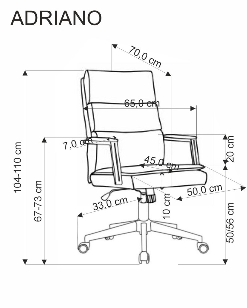 5905248131446_2 Kontoritool ADRIVI, hall (#11)