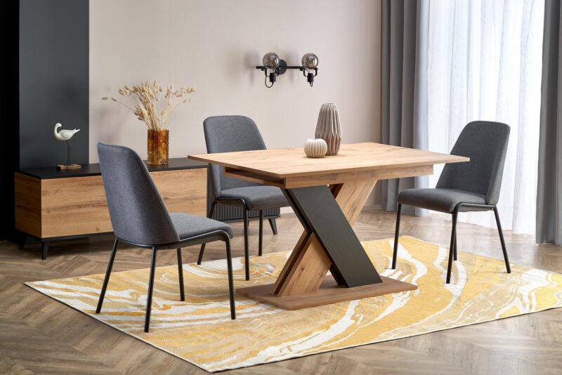 5905248102422_5 Pikendatav söögilaud ALETTOA – must / tamme imitatsioon