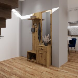 5905248156333_2 Esikumööblikomplekt PERGO, värv: Artisan tamm